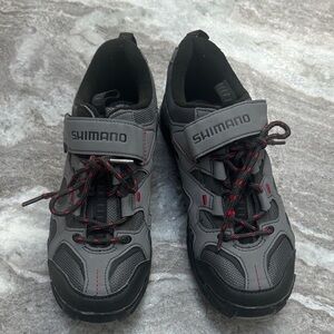 Shimano Black and Gray Cycling Shoes Sz 41 (7-7.5 US)